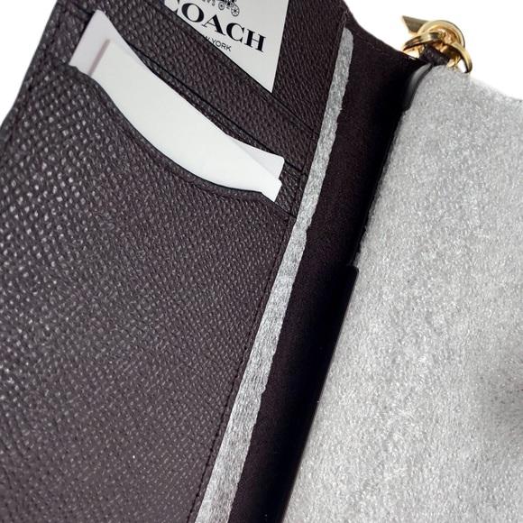 Purple Glittery Heart Phone Case Coach NIB Gift - Picture 9 of 16